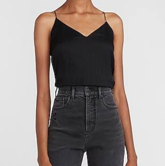 Shimmery black Express tank - Picture 1 of 5